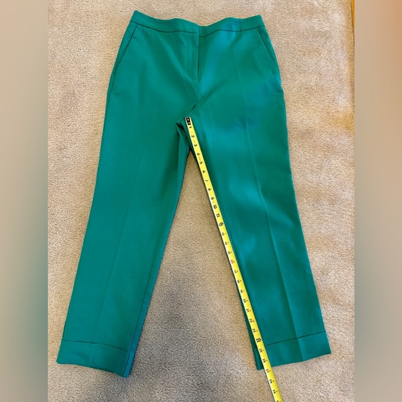 Nwot Ann Taylor green slim fit pants - Picture 2 of 10